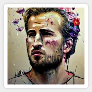 Face of Harry Kane Sticker